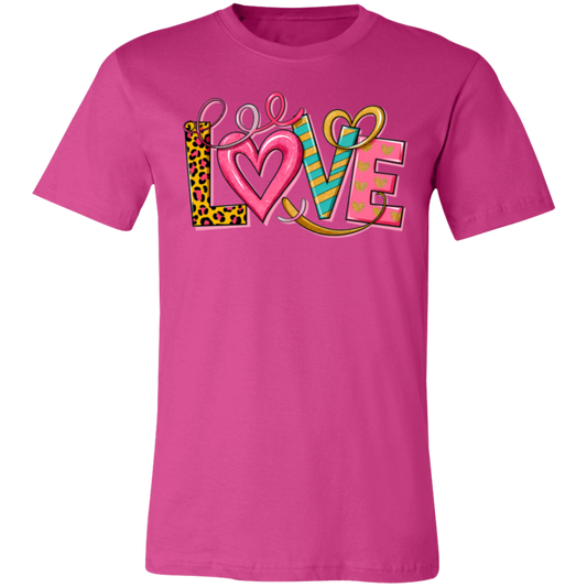 Love - Valentine - Unisex Jersey Short-Sleeve T-Shirt