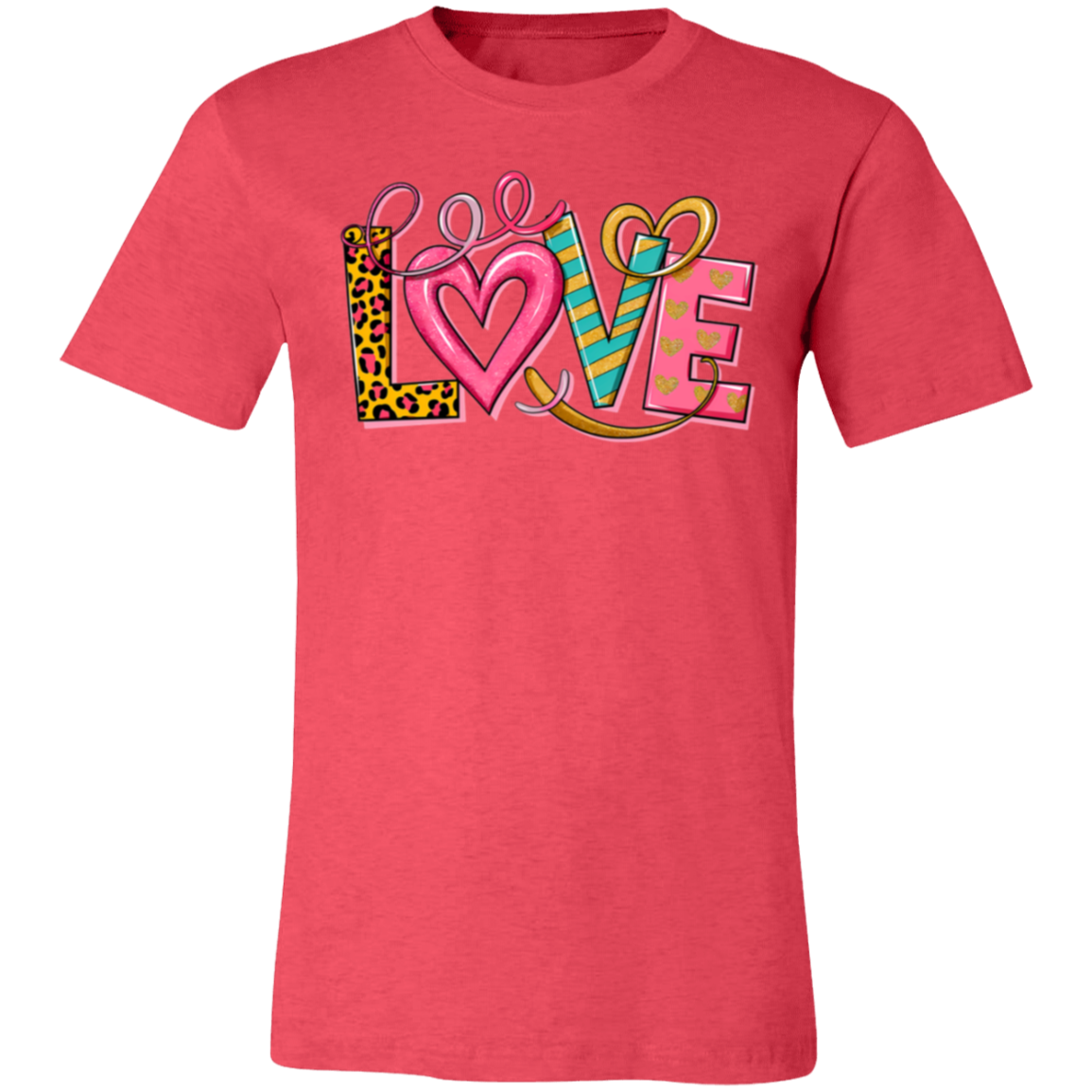 Love - Valentine - Unisex Jersey Short-Sleeve T-Shirt