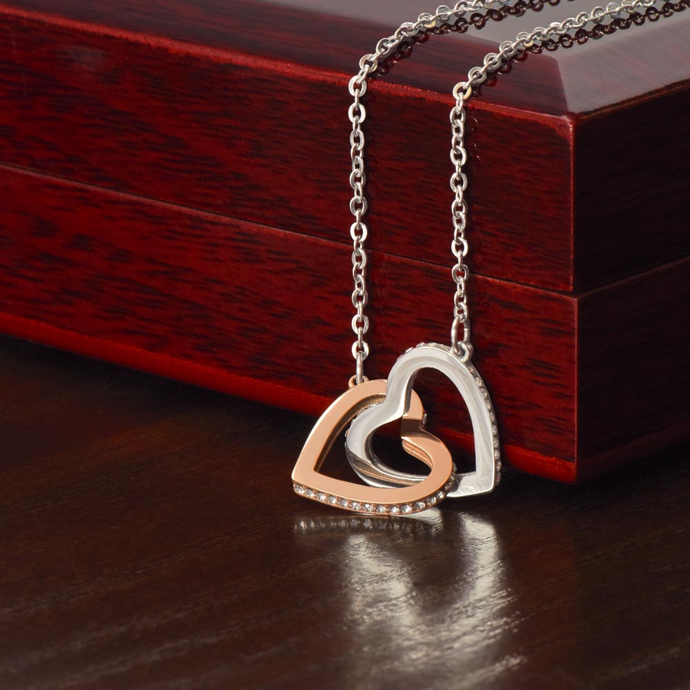 Two Hearts in one Necklace