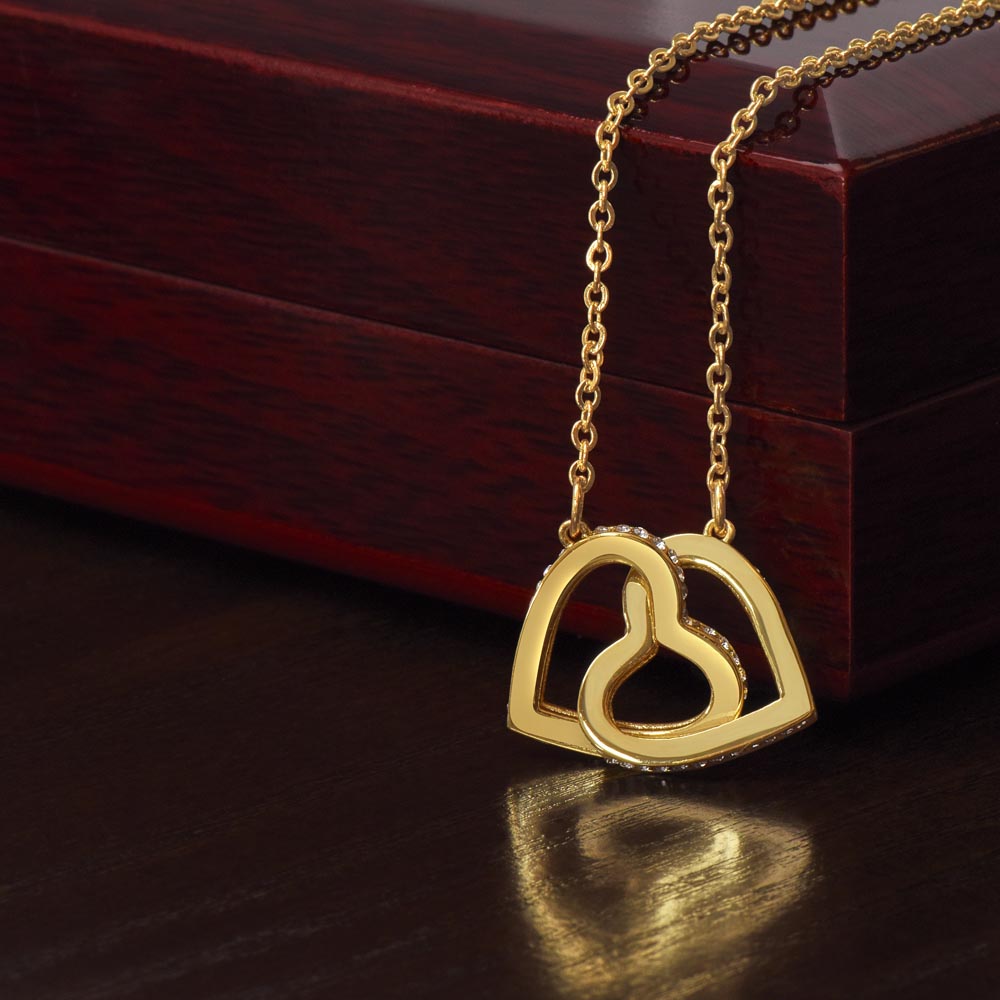 Two Hearts in one Necklace